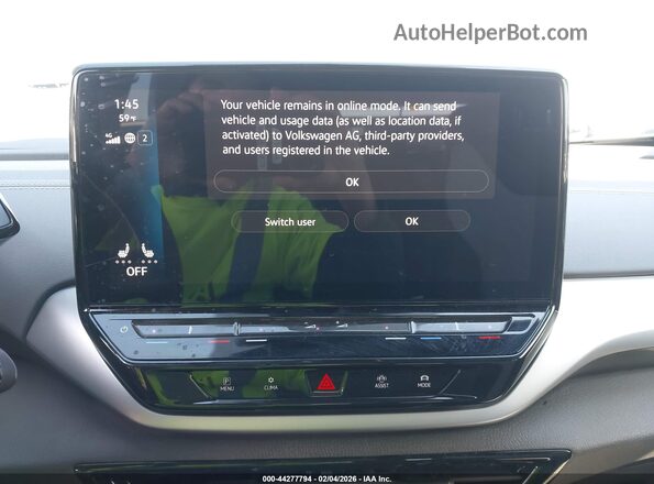1V2BMPE88SC005841 2025 VOLKSWAGEN ID.4 Серый 