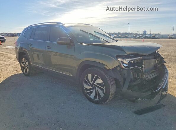 1V2BR2CA0SC535358 2025 VOLKSWAGEN ATLAS Green Przód prawy