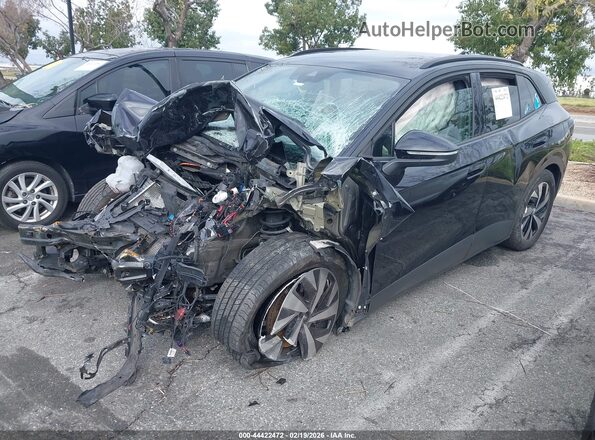 1V2CMPE81PC041141 2023 VOLKSWAGEN ID.4 Черный Передняя левая четверть