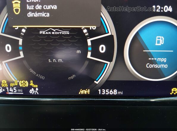 1V2CR2CA1SC538208 2025 VOLKSWAGEN ATLAS Белый 