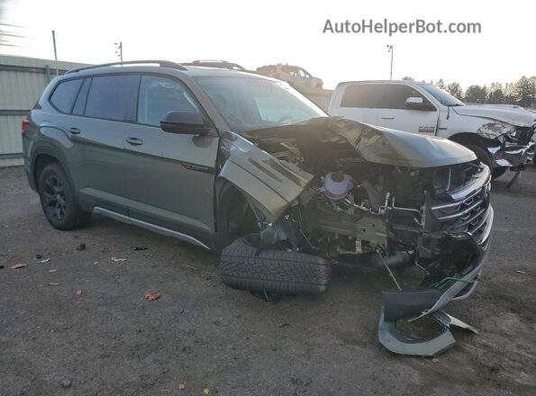1V2CR2CA4SC513951 2025 VOLKSWAGEN ATLAS Green Առջևի աջ