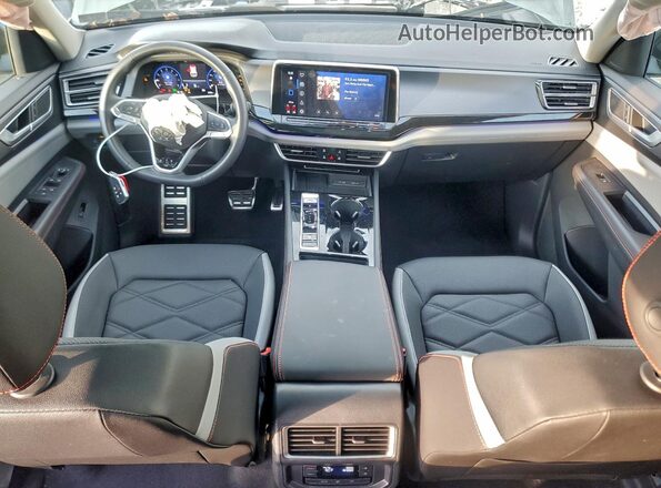 1V2CR2CA4SC513951 2025 VOLKSWAGEN ATLAS Green Առջևի վահանակի տեսք