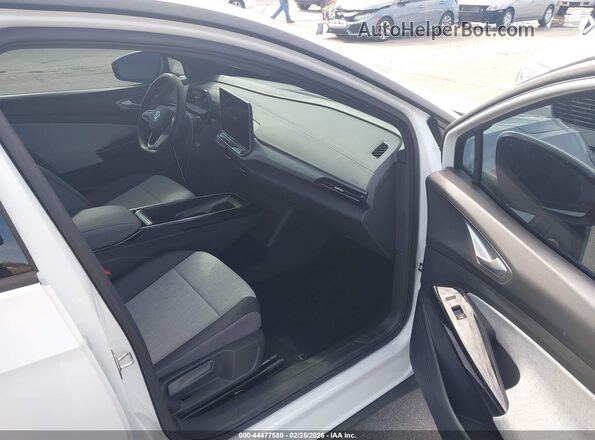 1V2CRPE83SC003128 2025 VOLKSWAGEN ID.4 White Widok wnętrza z przodu