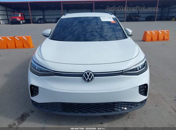 1V2CRPE83SC003128 2025 VOLKSWAGEN ID.4 White Widok zestawu wskaźników
