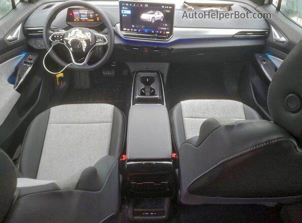 1V2CRPE86SC017251 2025 VOLKSWAGEN ID.4 White Widok deski rozdzielczej