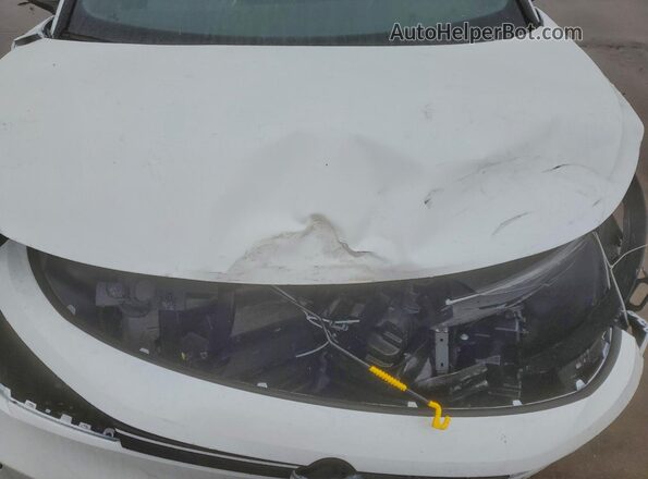 1V2CRPE86SC017251 2025 VOLKSWAGEN ID.4 White Widok komory silnika