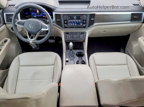1V2DP2CA1PC513472 2023 VOLKSWAGEN ATLAS White Dashboard view