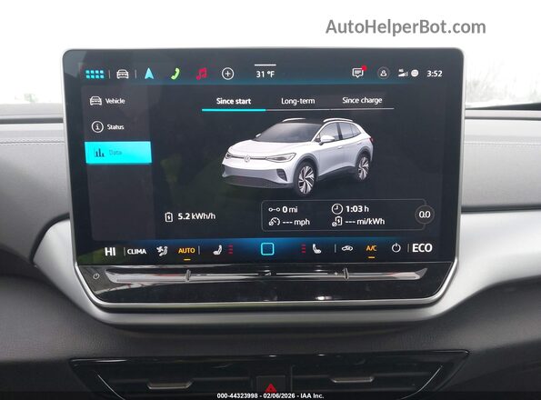 1V2DSPE84SC016852 2025 VOLKSWAGEN ID.4 White 