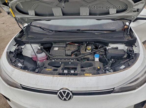 1V2DSPE89RC010880 2024 VOLKSWAGEN ID.4 White Widok komory silnika
