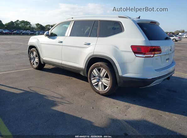 1V2ER2CA4KC598430 2019 VOLKSWAGEN ATLAS White Задня ліва чверть