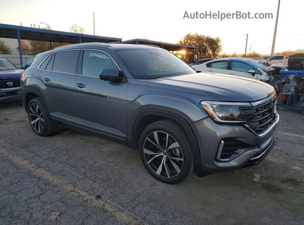 1V2FE2CA1RC218793 2024 VOLKSWAGEN ATLAS Серый Передняя правая четверть