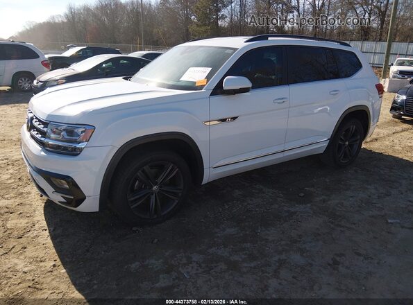 1V2FR2CA5LC503587 2020 VOLKSWAGEN ATLAS White Vista tres cuartos delantera izquierda