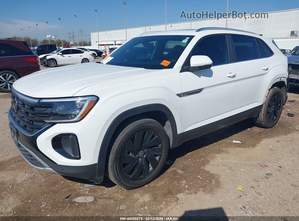 1V2JE2CA6RC212868 2024 VOLKSWAGEN ATLAS White Vista tres cuartos delantera izquierda