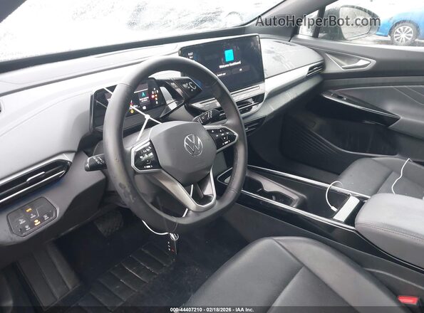 1V2JNPE85PC044631 2023 VOLKSWAGEN ID.4 Черный Вид салона спереди