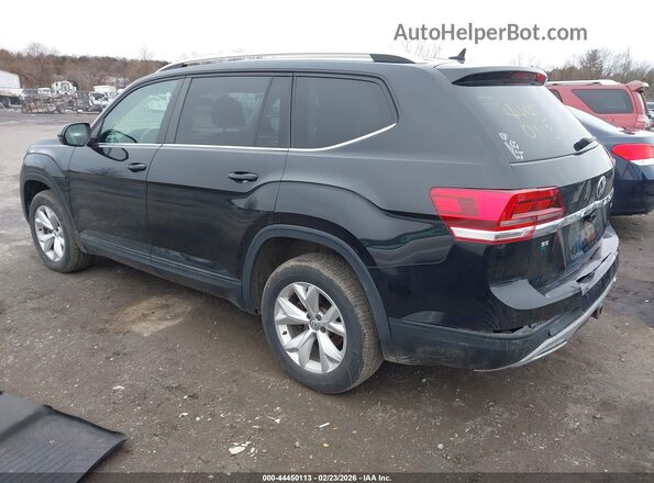 1V2LR2CA8KC503939 2019 VOLKSWAGEN ATLAS Черный Задняя левая четверть