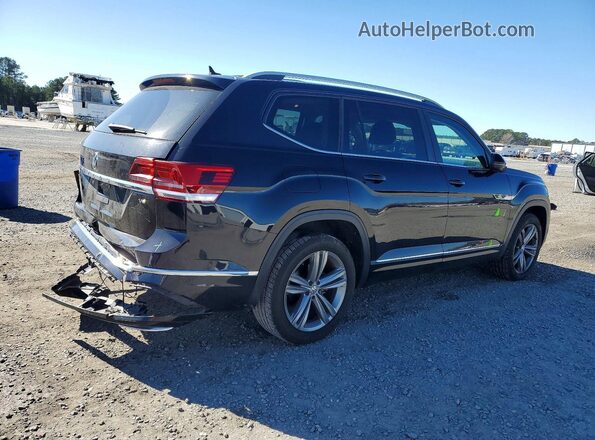 1V2SR2CA3JC588361 2018 VOLKSWAGEN ATLAS Black უკანა მარჯვენა
