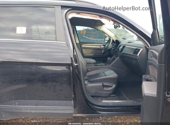 1V2WR2CA0NC527976 2022 VOLKSWAGEN ATLAS Черный Вид салона спереди