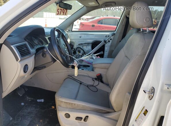 1V2WR2CAXKC618183 2019 VOLKSWAGEN ATLAS White Vista interior delantera