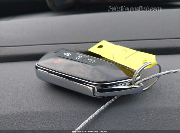 1V2WSPE84RC017485 2024 VOLKSWAGEN ID.4 Blue Dashboard view