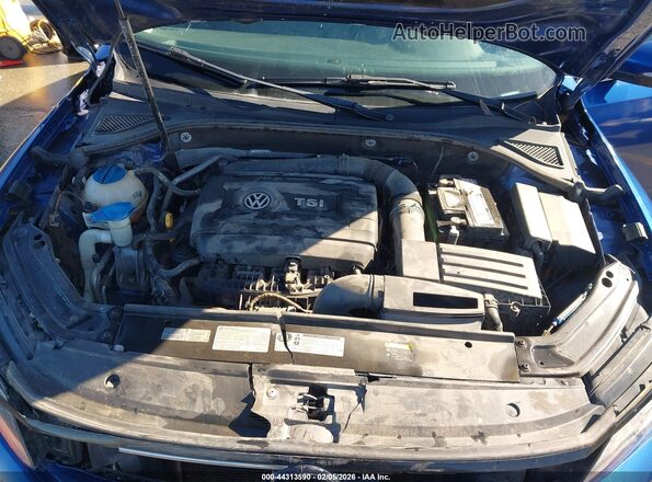 1VWAT7A30GC038217 2016 VOLKSWAGEN PASSAT Blue უკანა ხედი
