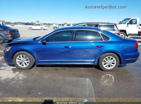 1VWAT7A30GC038217 2016 VOLKSWAGEN PASSAT Blue სალონის 360-გრადუსიანი ხედი