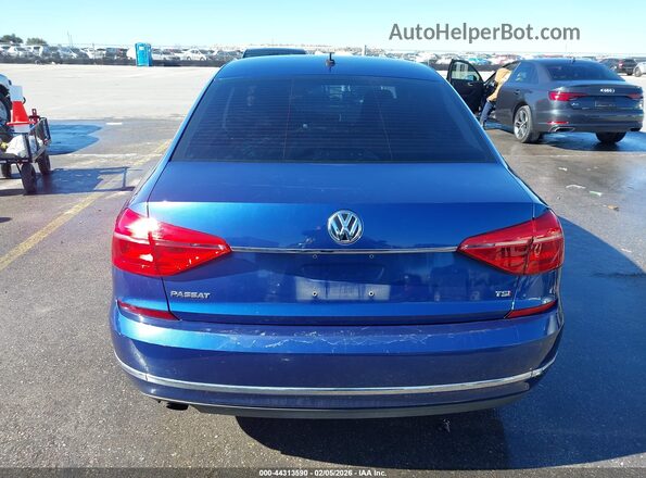 1VWAT7A30GC038217 2016 VOLKSWAGEN PASSAT Blue 