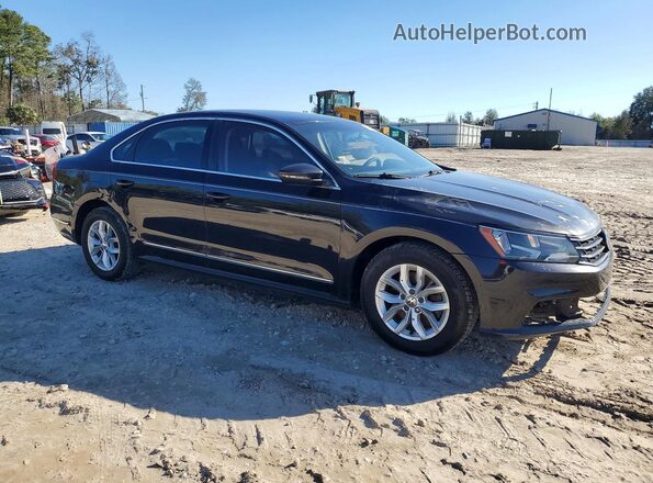 1VWAT7A30HC006918 2017 VOLKSWAGEN PASSAT Black Przód prawy