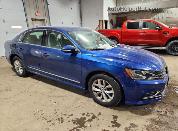 1VWAT7A36GC004895 2016 VOLKSWAGEN PASSAT Blue 