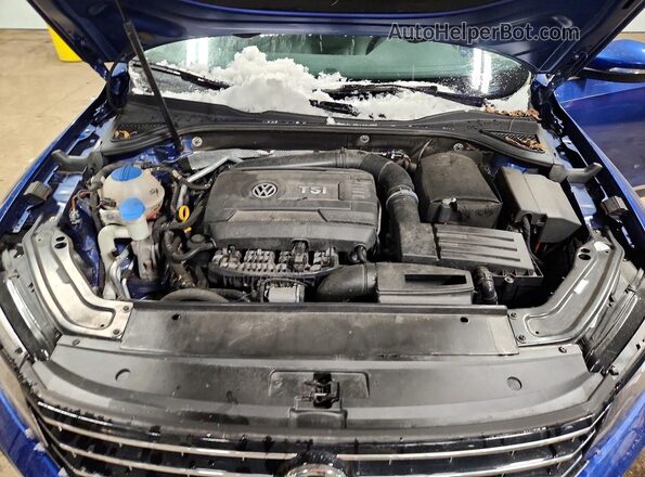 1VWAT7A36GC004895 2016 VOLKSWAGEN PASSAT Blue 