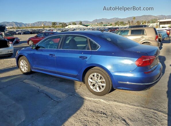 1VWAT7A39GC039642 2016 VOLKSWAGEN PASSAT Blue Tył lewy