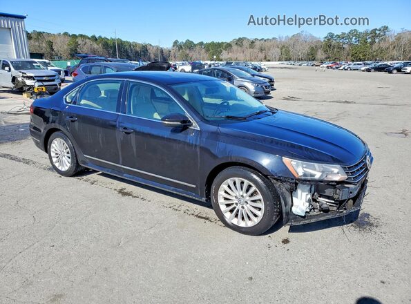 1VWBT7A39HC079581 2017 VOLKSWAGEN PASSAT Черный Передняя правая четверть