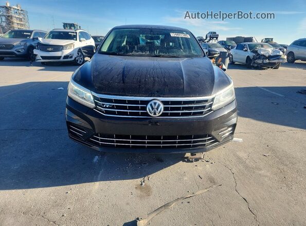 1VWDT7A36HC072046 2017 VOLKSWAGEN PASSAT Black წინა ხედი