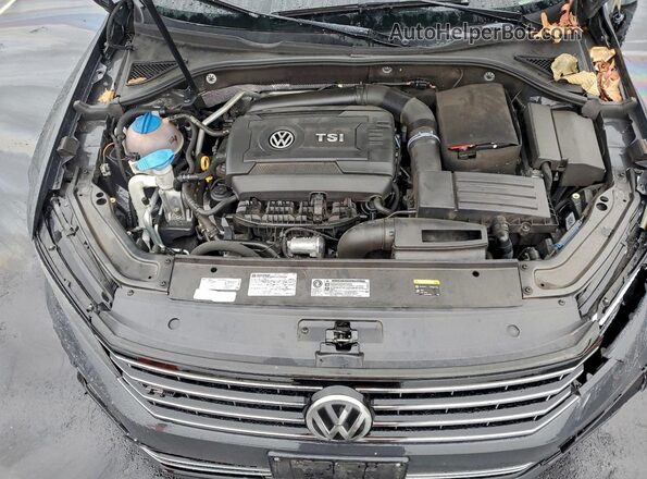 1VWDT7A37HC059239 2017 VOLKSWAGEN PASSAT Gray უკანა სალონის ხედი