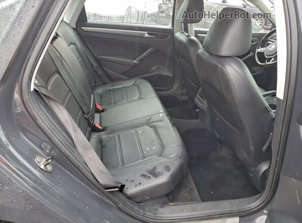 1VWDT7A37HC059239 2017 VOLKSWAGEN PASSAT Gray უკანა სავარძლების ხედი