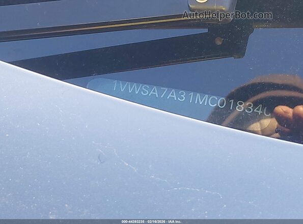 1VWSA7A31MC018340 2021 VOLKSWAGEN PASSAT Blue 
