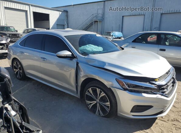 1VWSA7A35MC008281 2021 VOLKSWAGEN PASSAT Silver Front right
