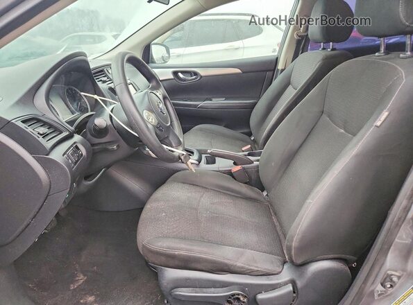 3N1AB7AP6KY354877 2019 NISSAN SENTRA Gray 