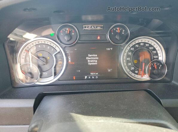1C6RR6TT5LS133696 2020 RAM 1500 Черный 