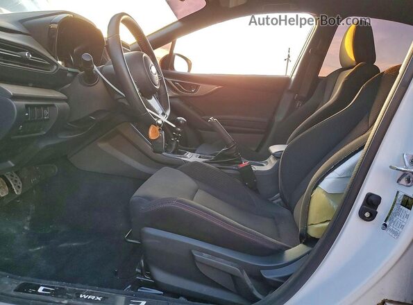 JF1VBAF69P9824768 2023 SUBARU WRX White Առջևի վահանակի տեսք