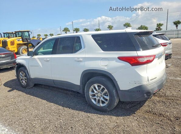1GNERFKW4JJ107636 2018 CHEVROLET TRAVERSE Белый Задняя правая четверть