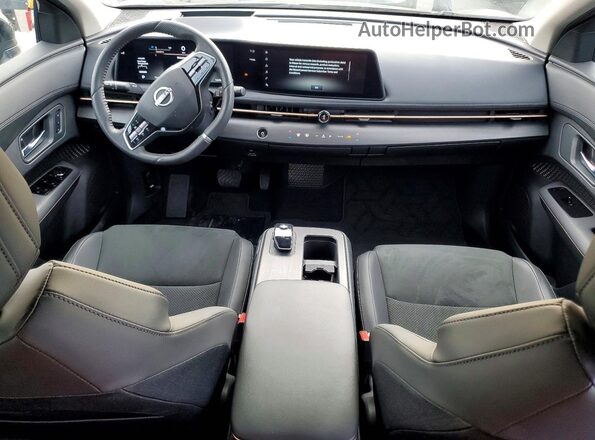 JN8AF0BE0SM463736 2025 NISSAN ARIYA Gray Սարքավորումների վահանակի տեսք