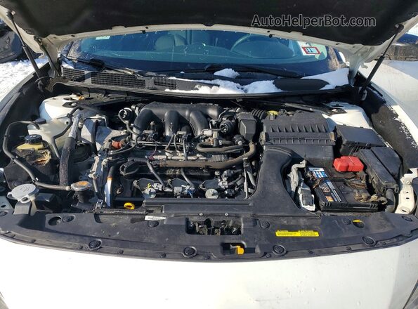 1N4AA6AP8JC366293 2018 NISSAN MAXIMA White Widok komory silnika