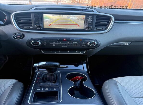 5XYPKDA56GG030215 2016 KIA SORENTO Черный Панорамный вид салона 360°