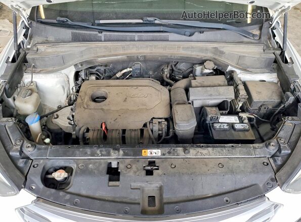 5NMZTDLB7JH095466 2018 HYUNDAI SANTA FE White 
