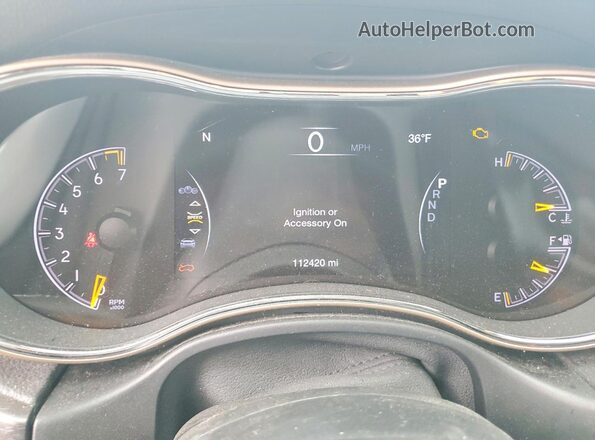 1C4RJFBG9HC729562 2017 JEEP GRAND CHER Серый Вид задних сидений