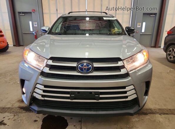 5TDJGRFH7HS026430 2017 TOYOTA HIGHLANDER HYBRID Silver 