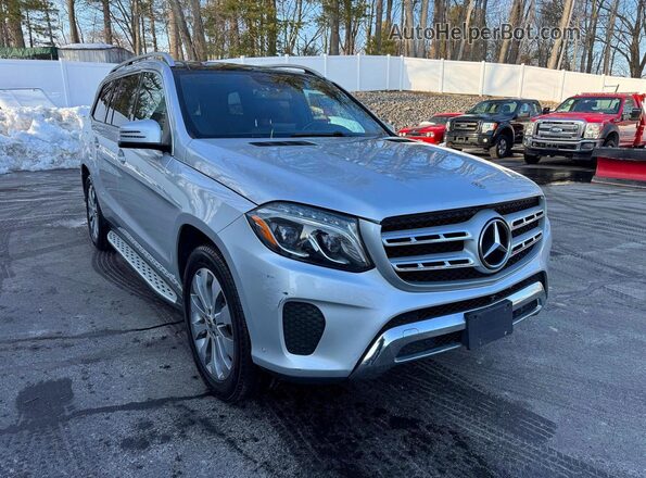 4JGDF6EEXJB178409 2018 MERCEDES-BENZ GLS Silver Դիմացի տեսք