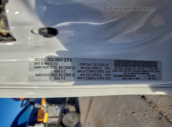 ZFBHRFAB9N6X00831 2022 RAM ALL MODELS White 
