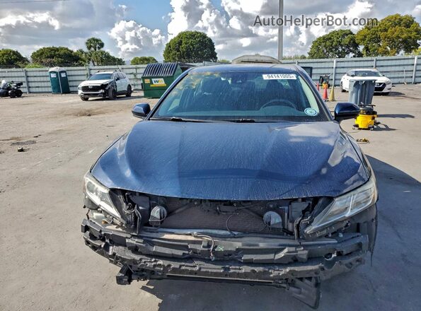 4T1B11HK2KU704600 2019 TOYOTA CAMRY Blue 