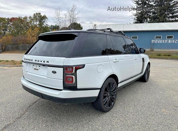 SALGS5RE8KA525544 2019 LAND ROVER RANGE ROVER White Передня права чверть